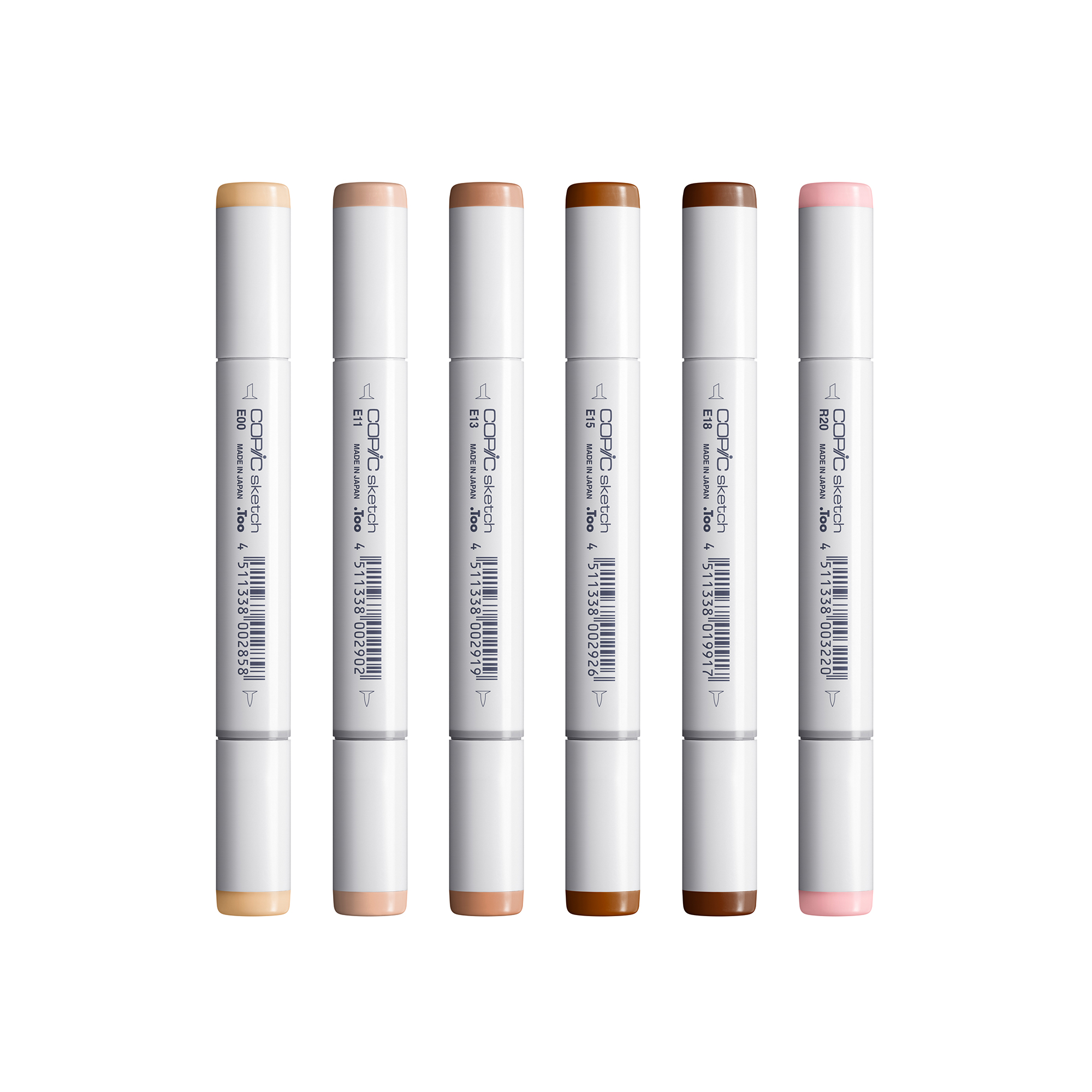 Copic Sketch Marker Secondary Tones Set of 6